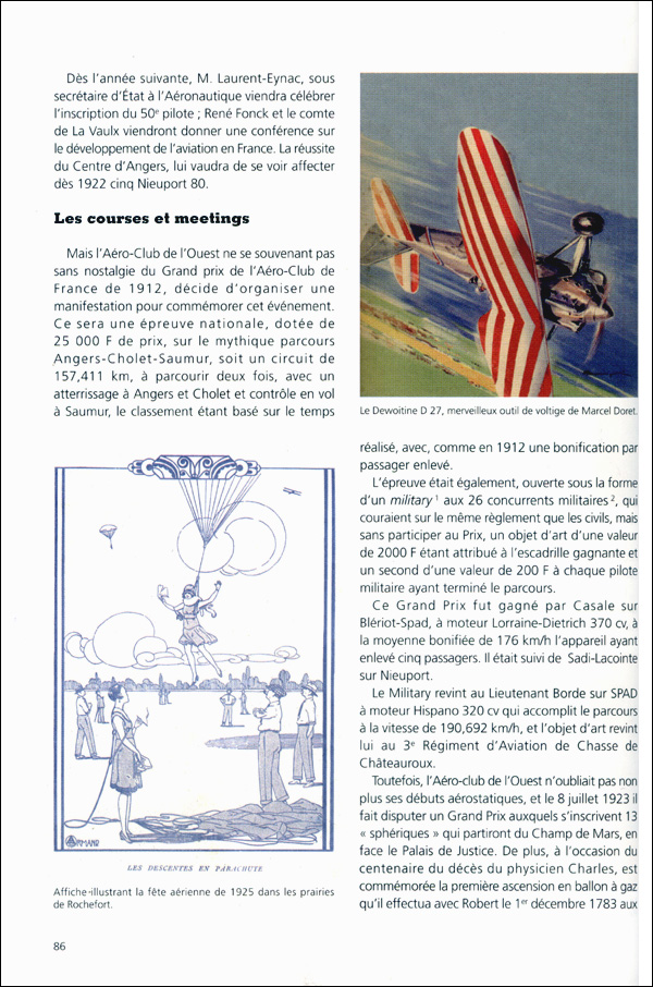 Histoire de l'aviation en Anjou p.86